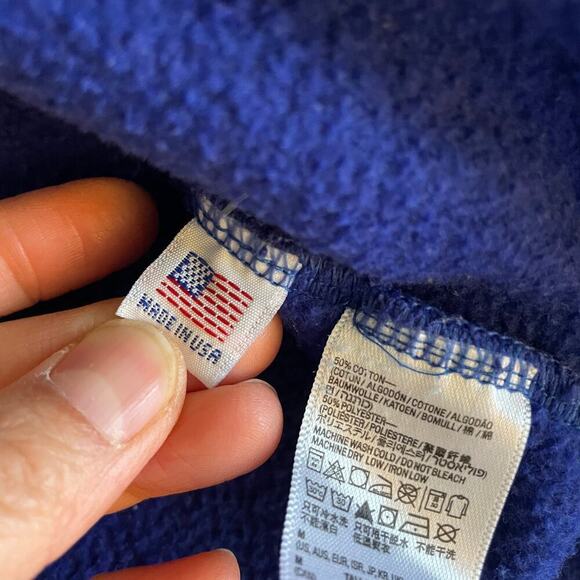 Vintage GOOGLE Embroidered Hoodie Sweatshirt Medium USA Y2K American Apparel - Picture 8 of 12